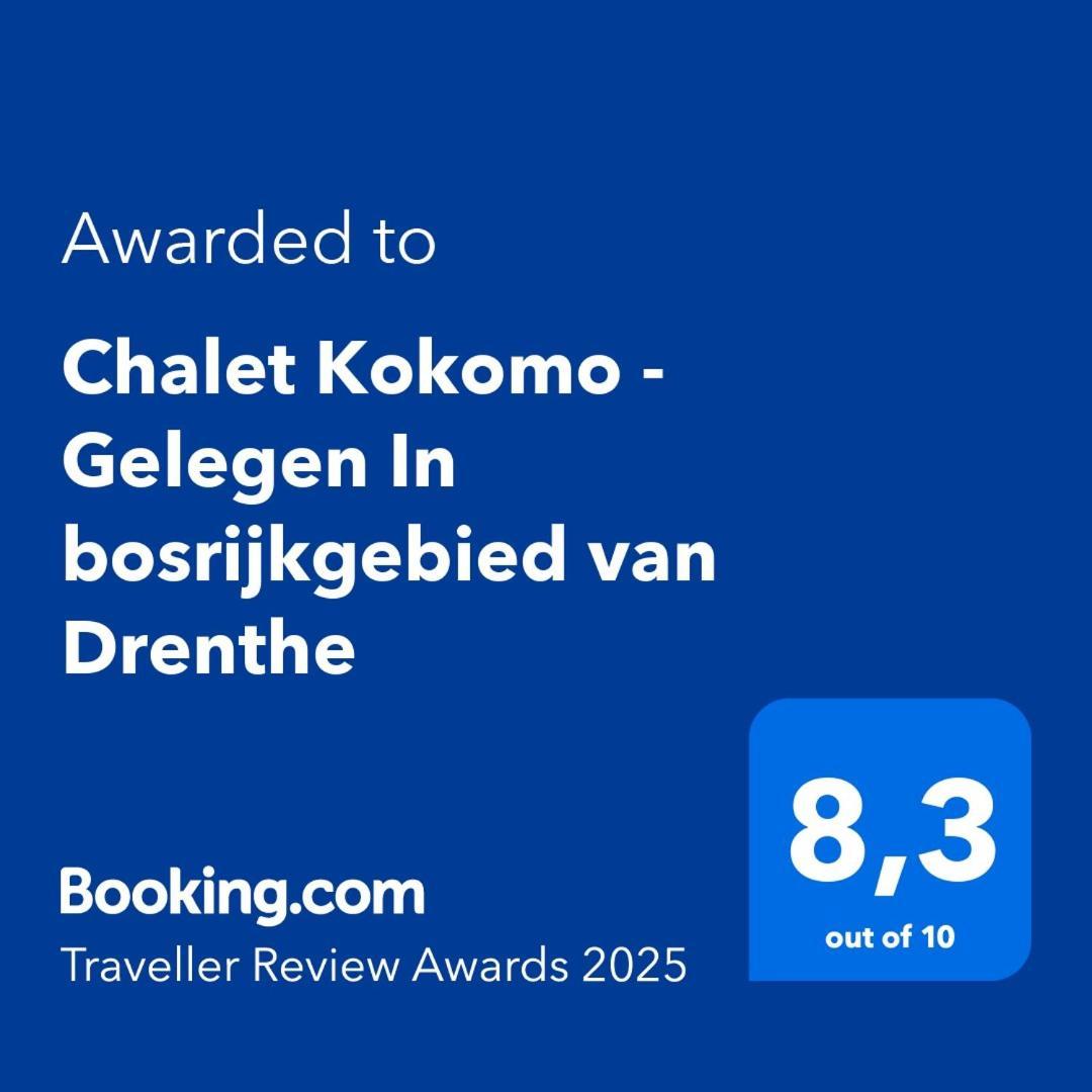 Chalet Kokomo - Gelegen In Bosrijkgebied Van Drenthe Eext Bagian luar foto